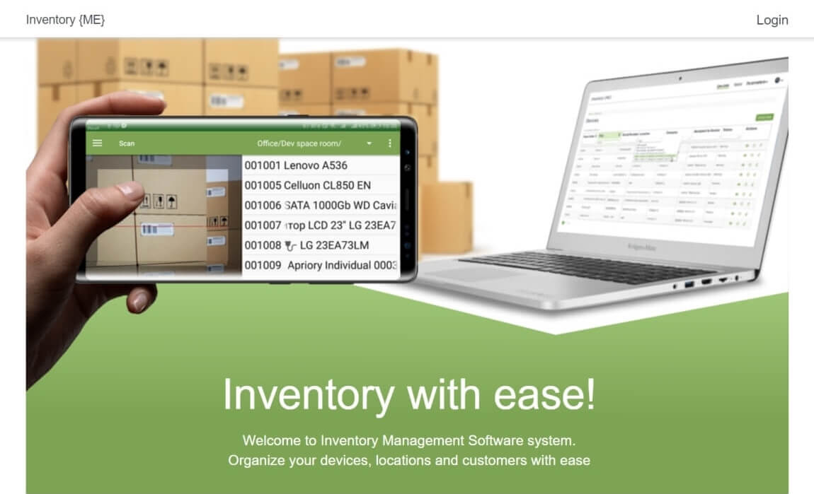 Inventory Web Server project