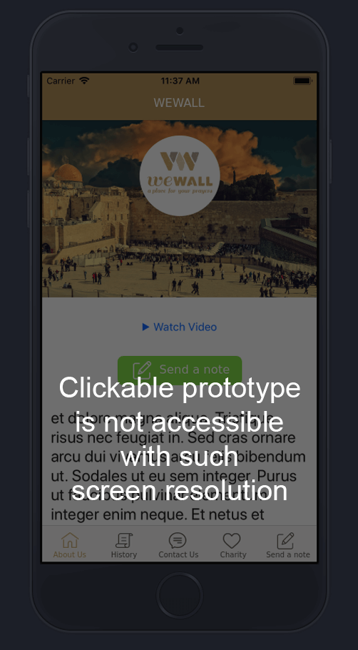We Wall Prototype default image