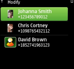 Message In Time Symbian screen 3